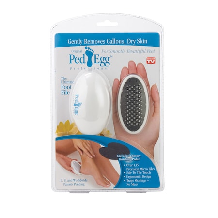 Ped Egg Ped Egg Power As Seen On TV Foot File 1 pk 3035-12